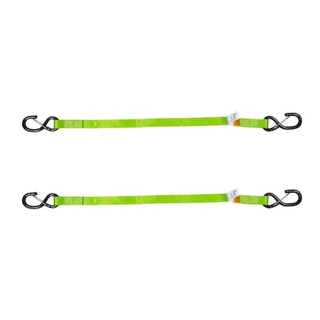 Mytee Products Trailer Door Limit Strap 32 Inch Long 800 lbs WLL for Opening Swing Doors, 2PK TDS-Ax2