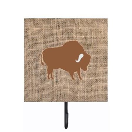 Carolines Treasures Buffalo Burlap and Brown Leash Or Key Holder BB1127-BL-BN-SH4