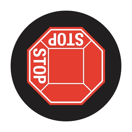 Brady Lens STOP Sign 2 Way Adjacent SizeE 177649