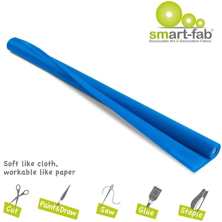 Smart-Fab 1U384804040 Smart Fab Disposable Fabric 48 x 40 roll Blue 1U384804040
