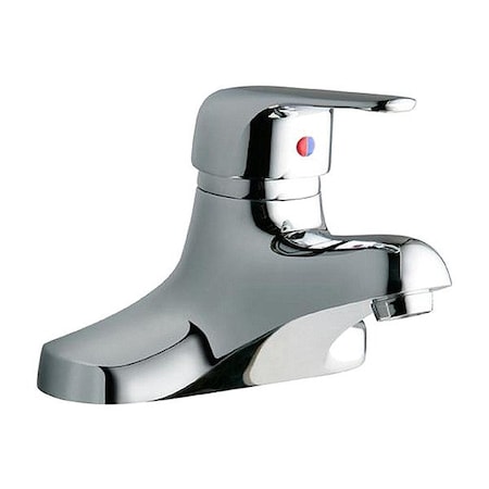 Elkay Handle-Operated Faucet, Angled Straight LK422L4
