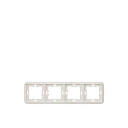 Siemens DELTA profil titanium white frame 4-fold 5TG1814