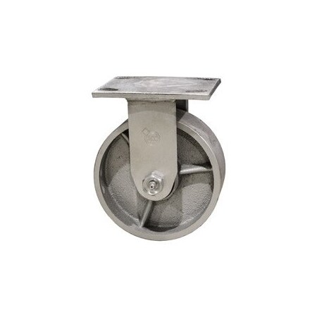 Service Caster 5 Inch Semi Steel Wheel Rigid Caster with Roller Bearing SCC-30R520-SSR
