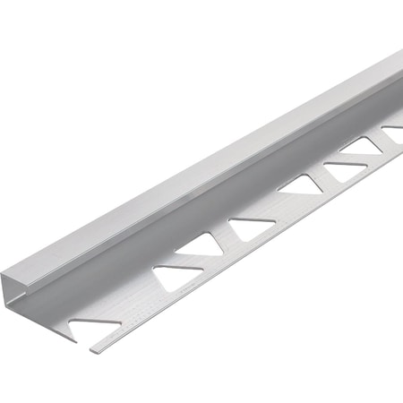 M-D Building Products Building Products 3/8'' x 96'' Bright Clear Aluminum Bullnose 31400