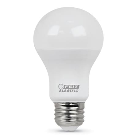 Feit Electric /24 General Purpose LED Bulb, A19 Lamp, E26 Lamp Base, White, Daylight Light A800850/10KLED/MP