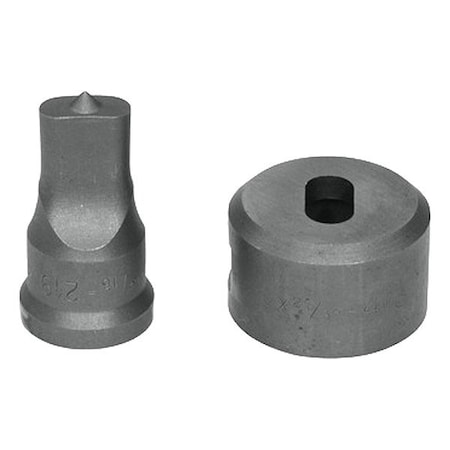 Edwards Oblong Punch & Die Set ED9-DOB13/32X13/16