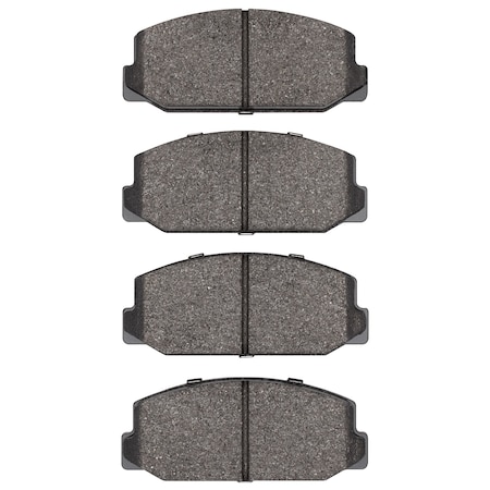 Dynamic Friction Co DFC 5000 Advanced Brake Pads - Semi Metallic 1551-0178-00