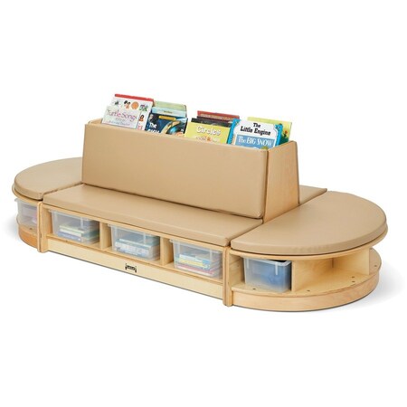 Jonti-Craft Read-a-Round 3 Piece Set, Wheat 37770JC