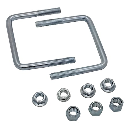 Extreme Max Extreme Max 3001.4130 Hardware Kit for High-Mount Spare Tire Carrier (3001.0064) - 4" 3001.4130