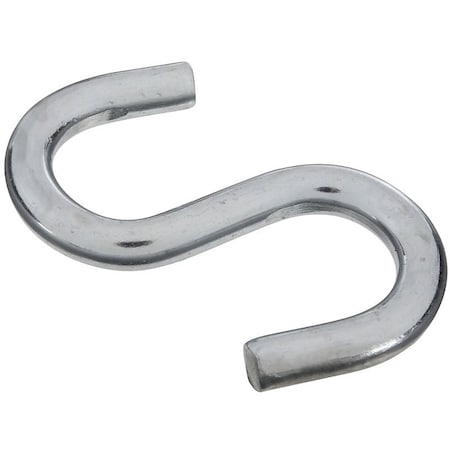 National Hardware S-Hook, 180 lb Working Load, Steel, Zinc N347-849