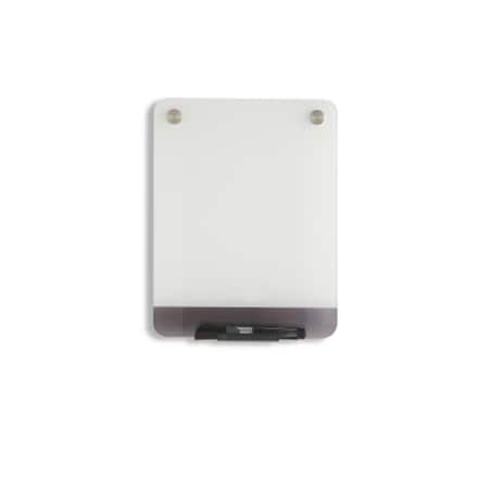 Paperperfect Clarity Glass Personal Dry Erase Boards, Ultra-White Backing - 9 x 12 in. PA41833