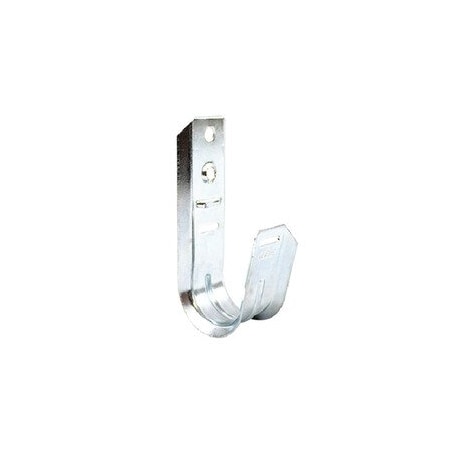Cable Wholesale 1 5/16 Inch J-Hook, Wall Mount Style with Retainer Clips, 25 pack 92J1-40002