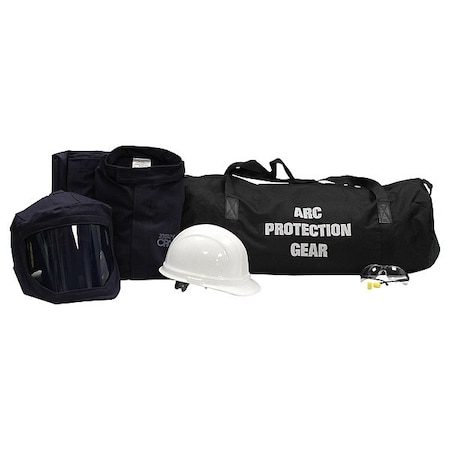 Chicago Protective Apparel Arc Flash Jacket and Pant Kit, Navy, XL AG20-JP-XL-NG