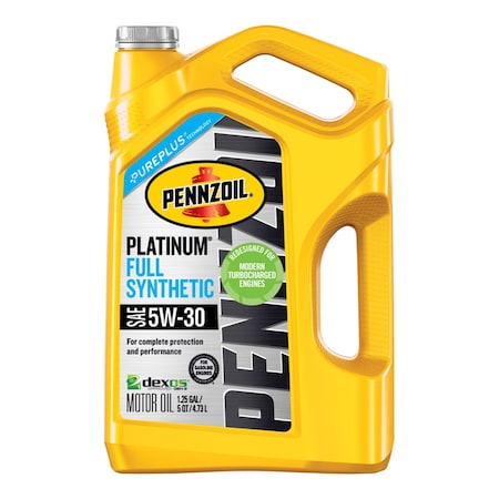 Pennzoil Engine Oil, 5W-30, Full Synthetic, 5 Qt. 550046126