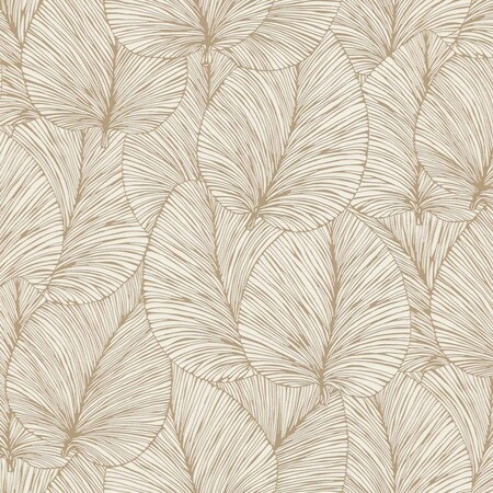 Advantage Eilian Gold Palm Wallpaper 4041-456622