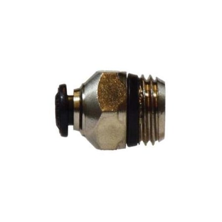 Midland Industries ADAPTER STR 8MM PUSH-IN 1/4IN MIP BRS NP 20634N