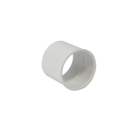 Genova IPEX Sewer Coupling, 3 in, SD Hub x Sch 40 Bushing, PVC, White 414213BC