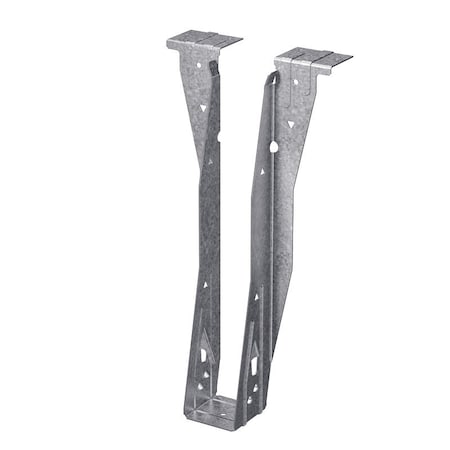 Simpson Strong-Tie ITS Top Flange Hanger, 11-13/16 in H, 2 in D, 1-7/8 in W, 1-3/4 x 11-7/8 in, Steel ITS1.81/11.88