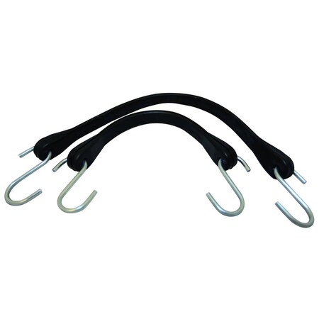Doleco Silverline EPDM Tarp Straps 15", Heavy-Duty Elastic Rubber Strap, Box of 50, 50PK 28650015