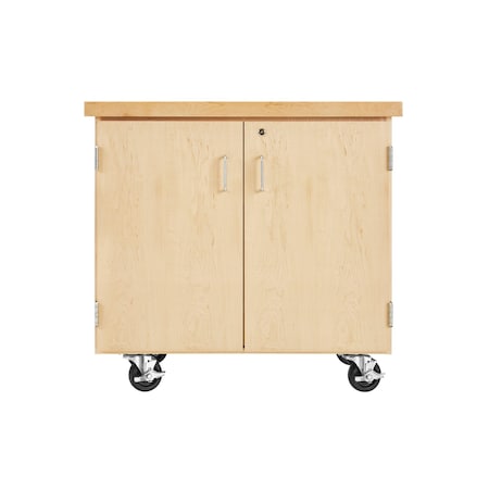 Diversified Spaces Mobile Cabinet, 36" W, 34" Height, 500 lb. EMDC-2436M