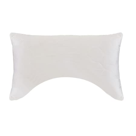 Homeroots Cotton Wool Hypoallergenic Ergonomic Standard Size Bed Pillow 551582
