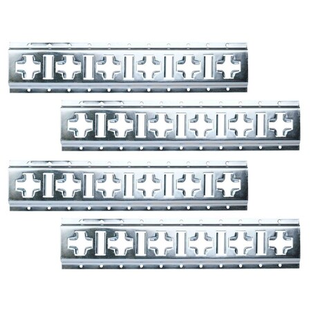 Mytee Products E Track Horizontal & Vertical Cross 5 ft. Galvanized Trailer Truck, 4PK ETKC5x4