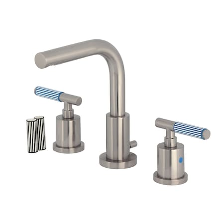 Kingston Brass Widespread Bathroom Faucet with Brass Pop-Up, Brushed Nickel FSC8958KPS