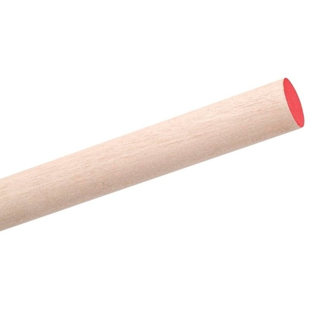 Waddell Dowel Rod, 5/16 in Dia, 48 in L, Aspen Wood 6405UB