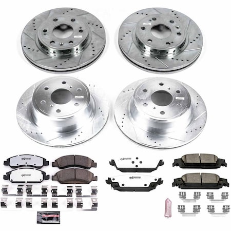 Powerstop Z36 TRUCK & TOW BRAKE KIT K7225-36