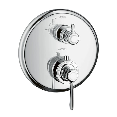 Axor Montreux Thermostatic Trim with Volume Control in Chrome 16801001