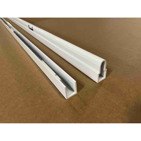 Swiftwall Click Temporary Wall End Cap 10' Set White C-EC-10-KIT-W