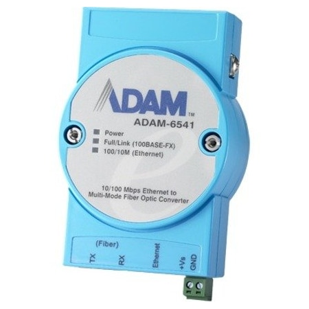 Advantech Ethernet to Multi-Mode Fiber-Optic Converter ADAM-6541-AE