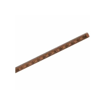 Bagby Gage Stick Gage Pole, 16 ft, 1-Pc 030-AG16-1