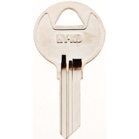 Hy-Ko Key Blank, Brass, Nickel, For: National Cabinet Locks 11010RO4