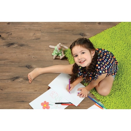 Xl Flooring Easyplank Drumheller Dusk/Hercules 7'' Wx48'' L Vinyl Floor Plank, 23.3 Sq. Ft./Case Drumheller Dusk-Hercules