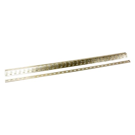 Powerhouse 0.18 x 1 x 46 in. Aluminium Slotted Body Strap, 5PK PO3624721