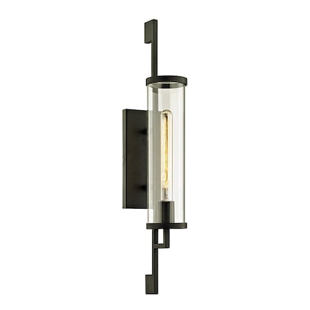 Troy Lighting Park Slope 1 Light Wall Sconce 26 In. Forged Iron B6462-FOR