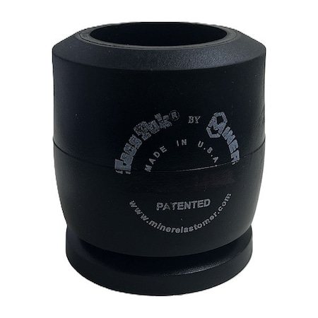 Miner Elastomer Tecspak Bumper, Black, 200 lb Cap. GBA-A