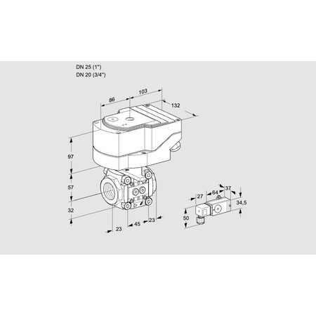 Honeywell Kromschroder IFC125/20R05-154-MM/40A2AR10 KS88300246
