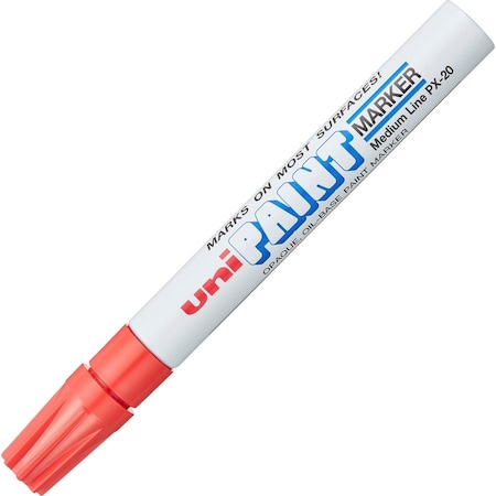 Uni-Ball UniPaint PX20 OilBased Medium Point Marker, Red UBC63602