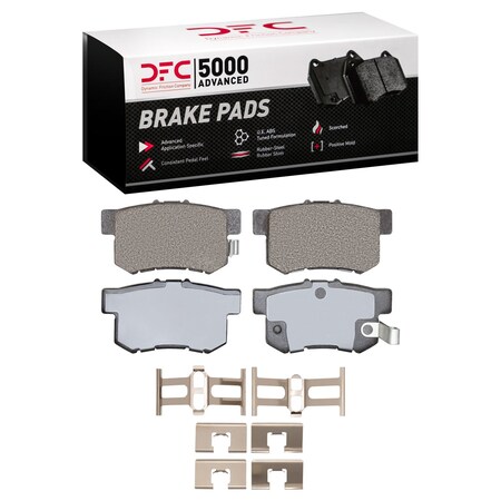 Dfc 5000 Advanced Disc Brake Pad Set,  1552-0536-01