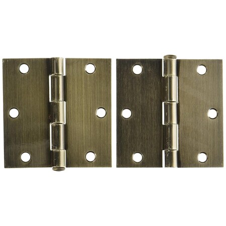 Patioplus 3.5 x 3.5 in. Square Hinge Steel - Right Hand-US5 PA962006