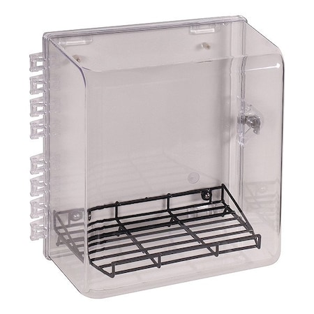 Safety Technology International Medical Protective Cabinet, Clear STI-7531MED