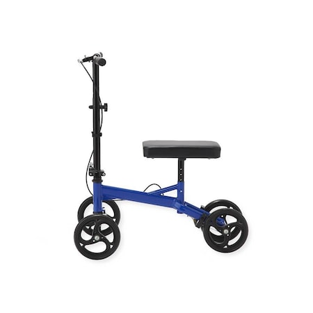 Medline Economy Standard Knee Walker, 8", Wheels, Blue MDS86000EB