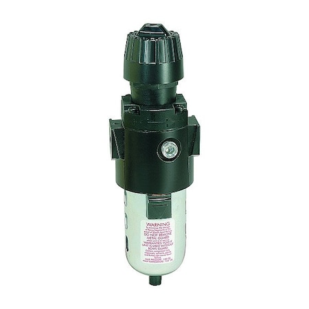 Wilkerson Filter/Regulator, Zinc, Manual Drain CB6-02-000