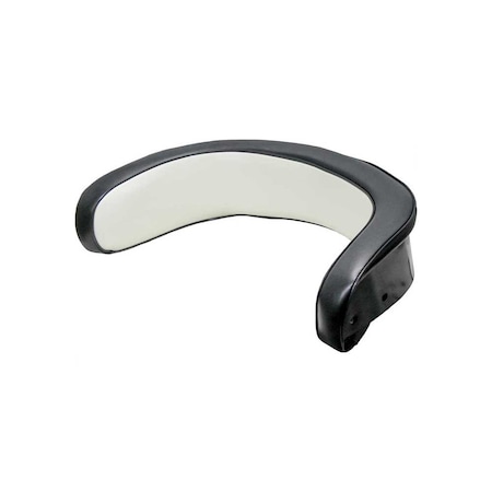 Uni Pro International Harvester 806 Backrest Cushion, Large, Black & White Vinyl 7155