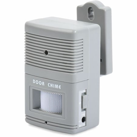 Tatco Visitor Arrival/Departure Chime, Battery Operated, 2.75 x 2 x 4.25, Gray 15300