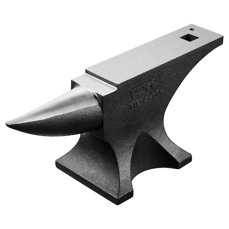 Vevor Single Horn Anvil 110lbs Cast Steel Anvil Round Horn Anvil for Blacksmiths GZJ110