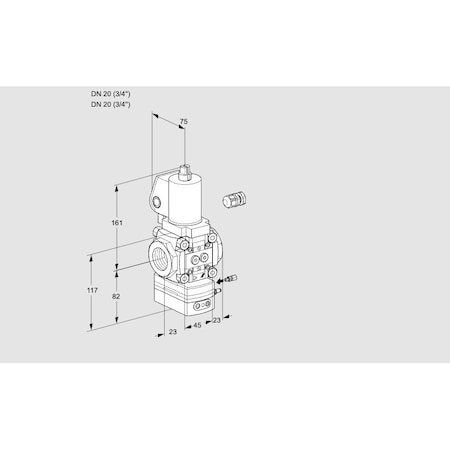 Honeywell Kromschroder VAG120R/NWSLAE KS88011478