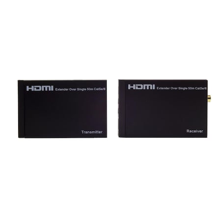 Cable Wholesale CableWholesale  4K HDMI Extender with Loop Out, Black 41V3-28300